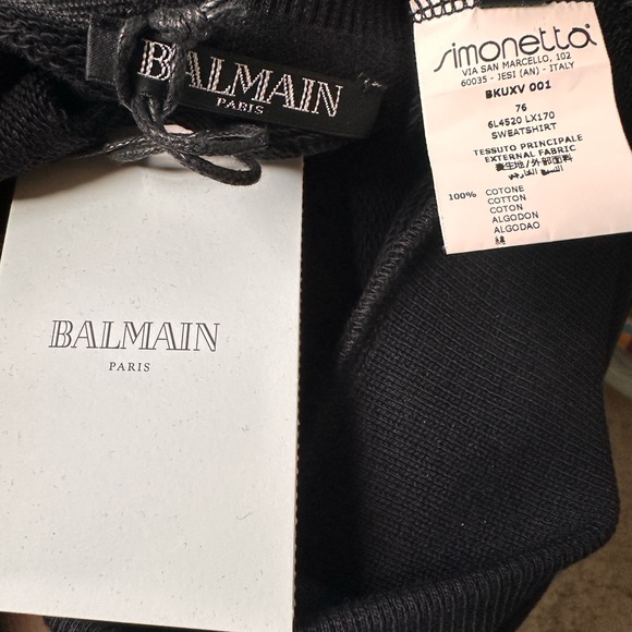 Balmain Black Sweater kids - Picture 5 of 8